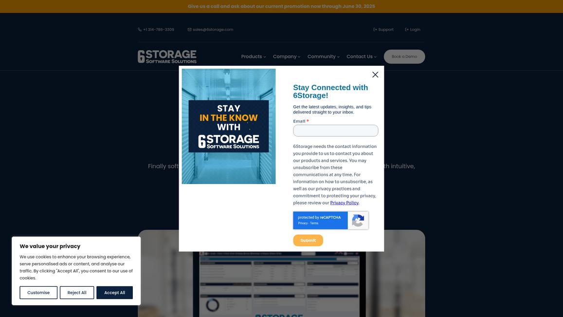 6storage Homepage