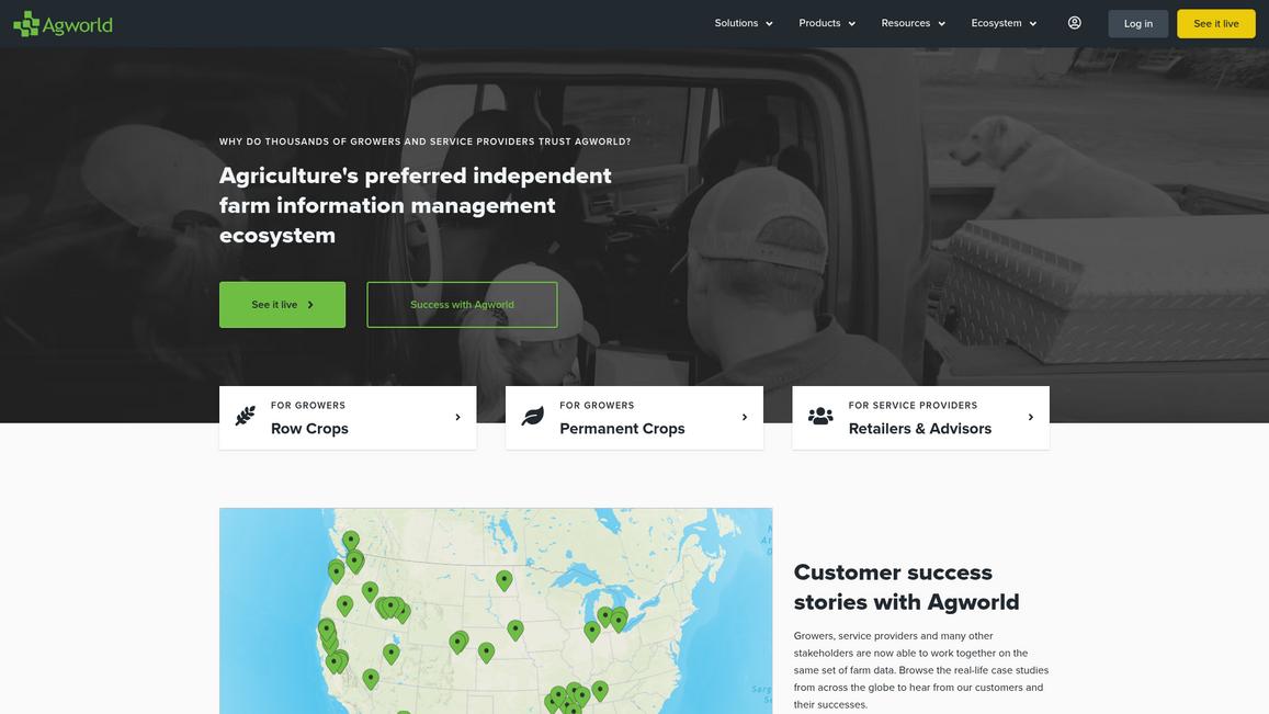 Agworld Homepage