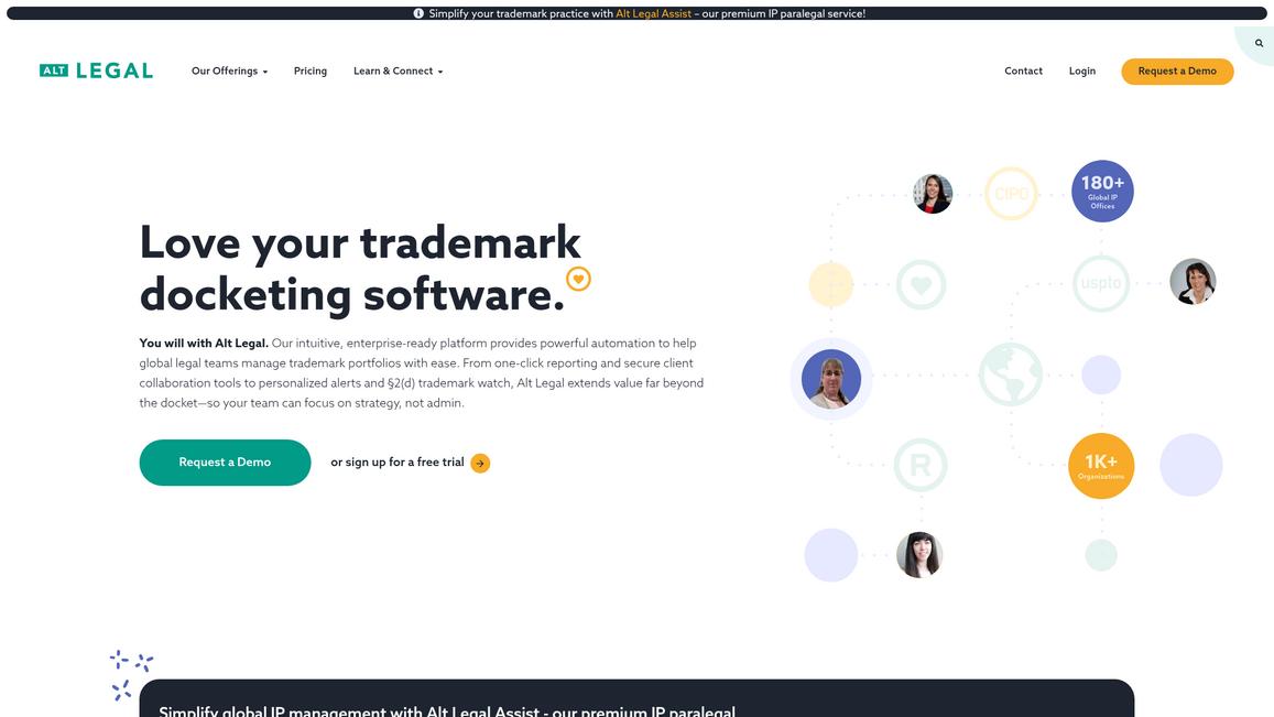 Alt Legal Homepage