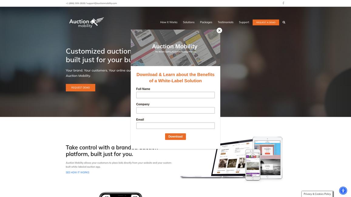 Auction Mobility Homepage
