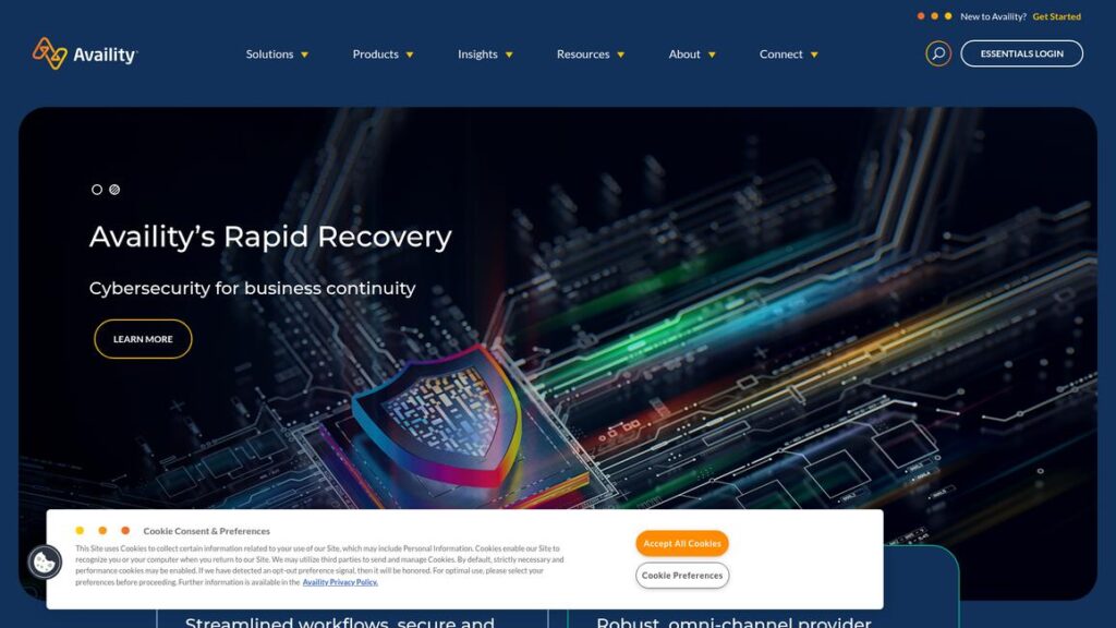 Availity Homepage