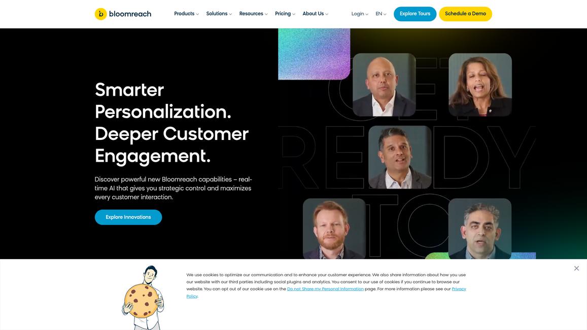 Bloomreach Homepage