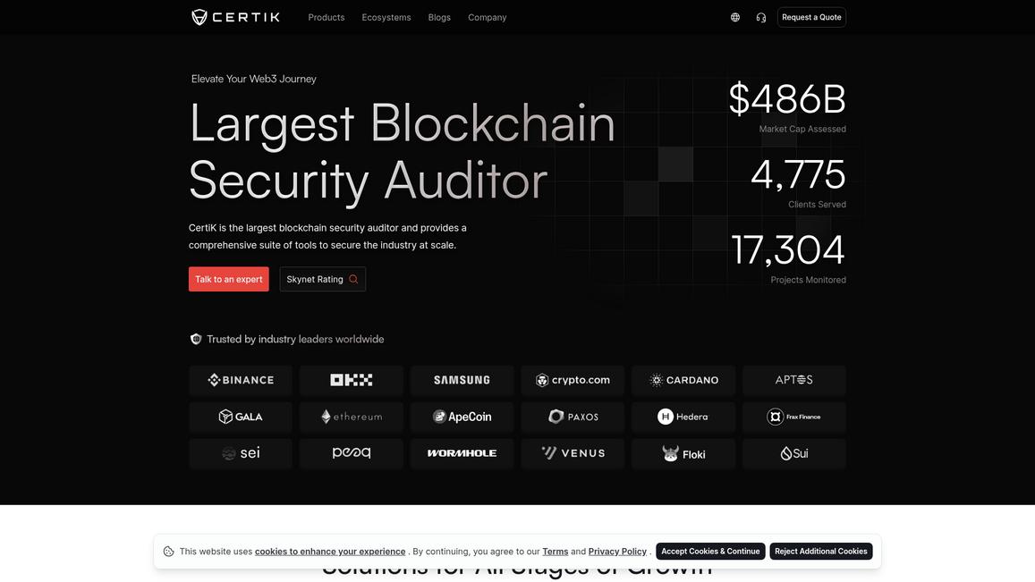 Certi K Homepage