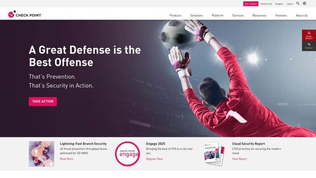 Check Point Software Homepage
