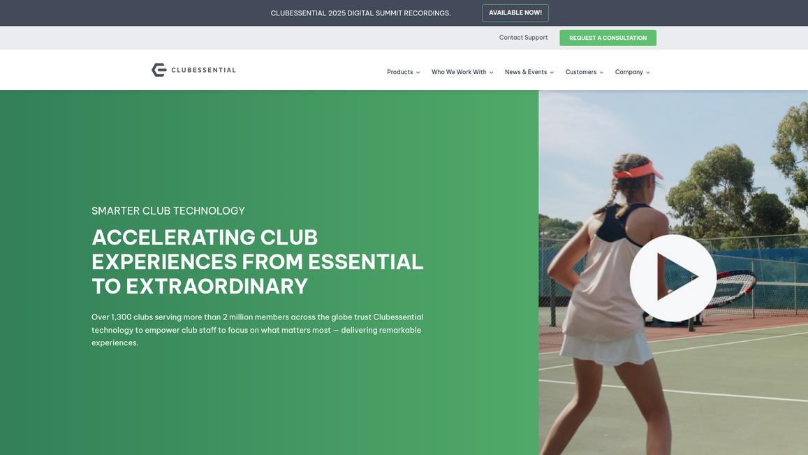 Clubessential Homepage