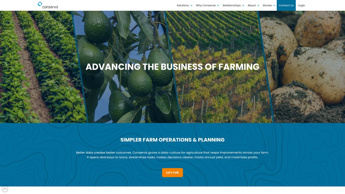 Conservis Homepage