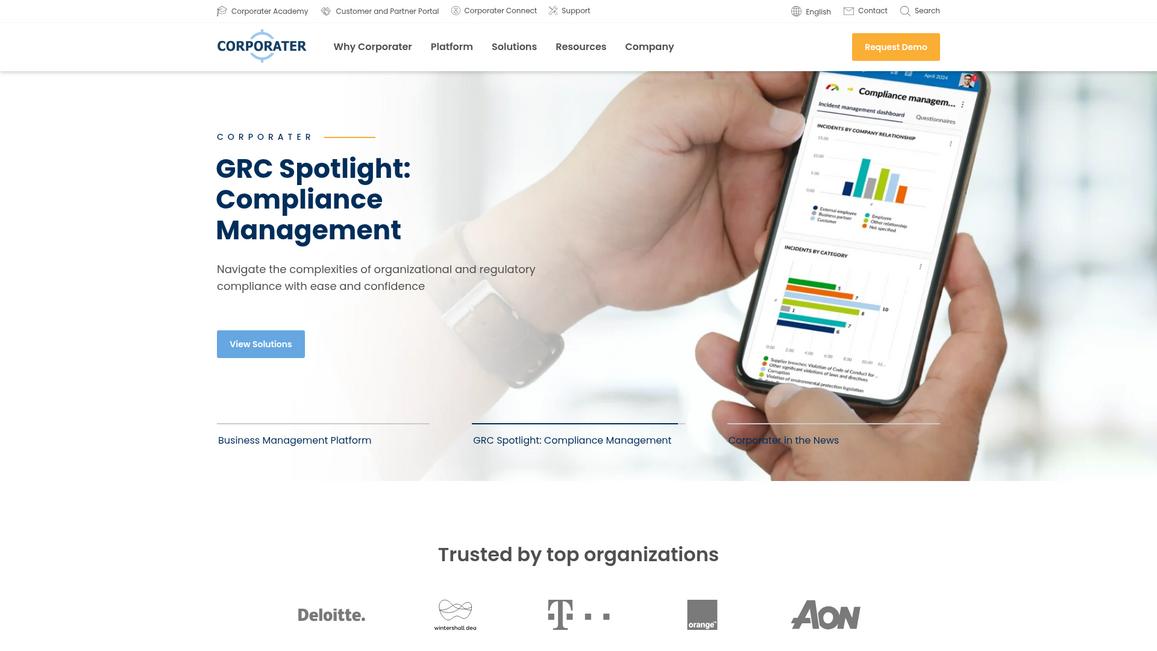Corporater Homepage