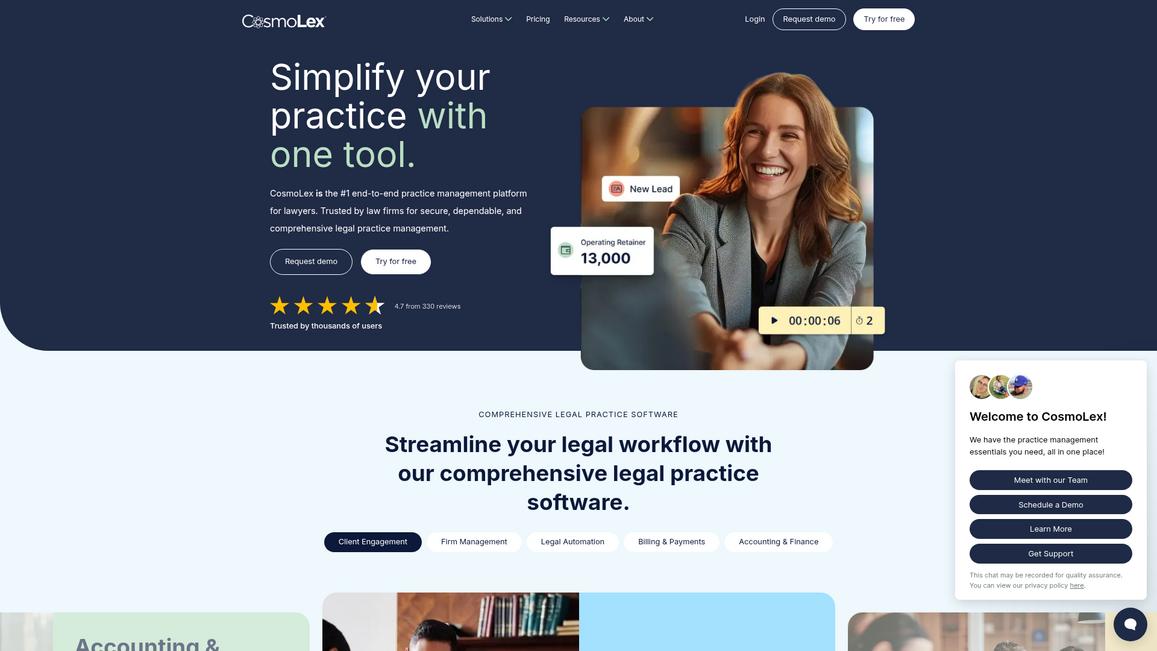 Cosmo Lex Homepage