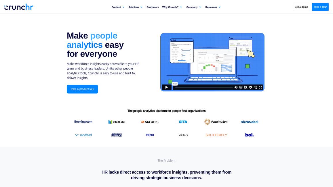 Crunchr Homepage