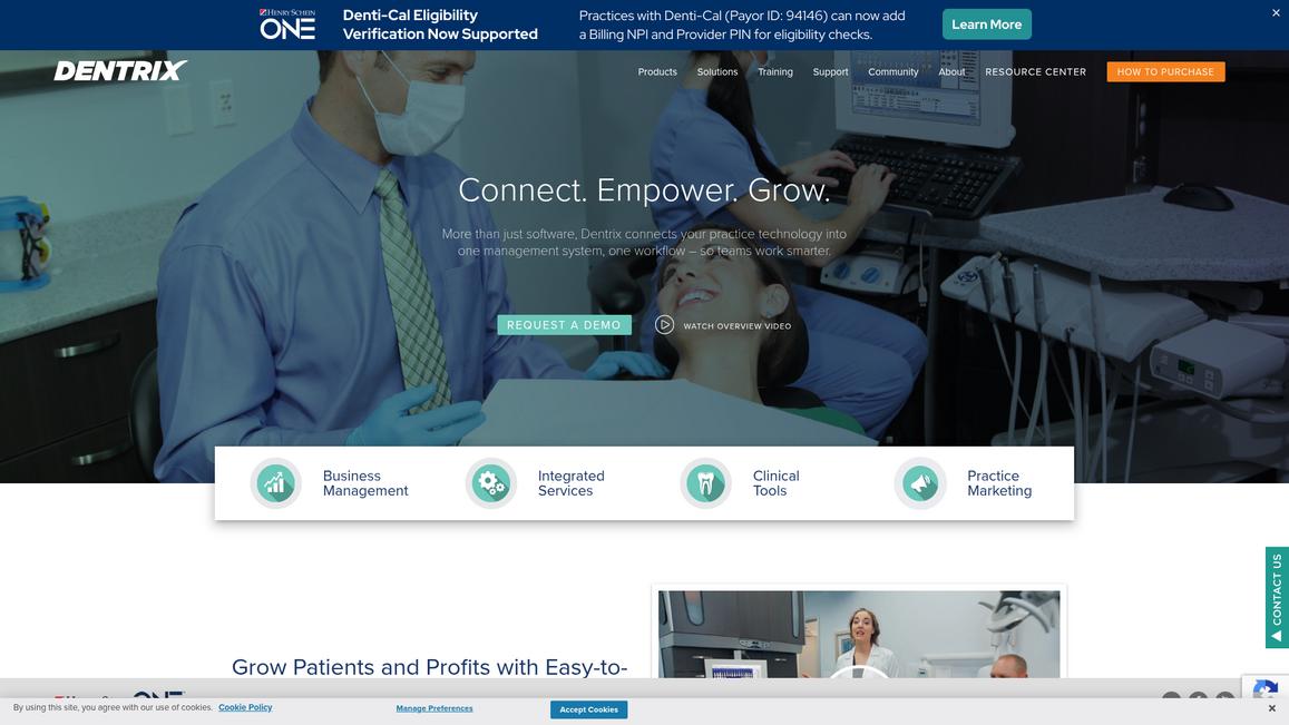 Dentrix Homepage