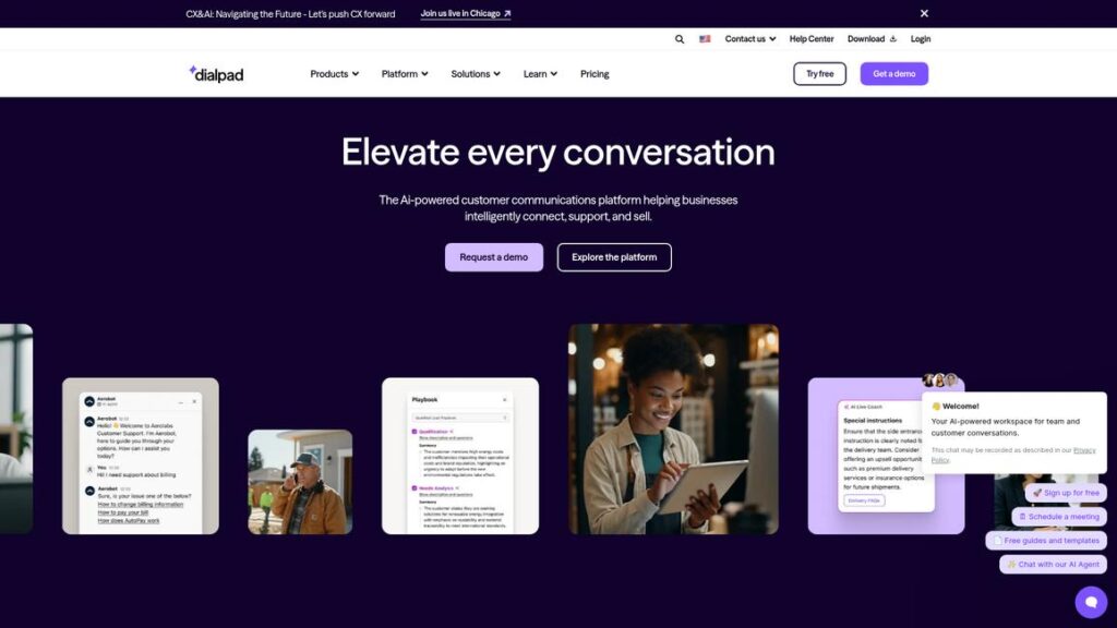 Dialpad Homepage