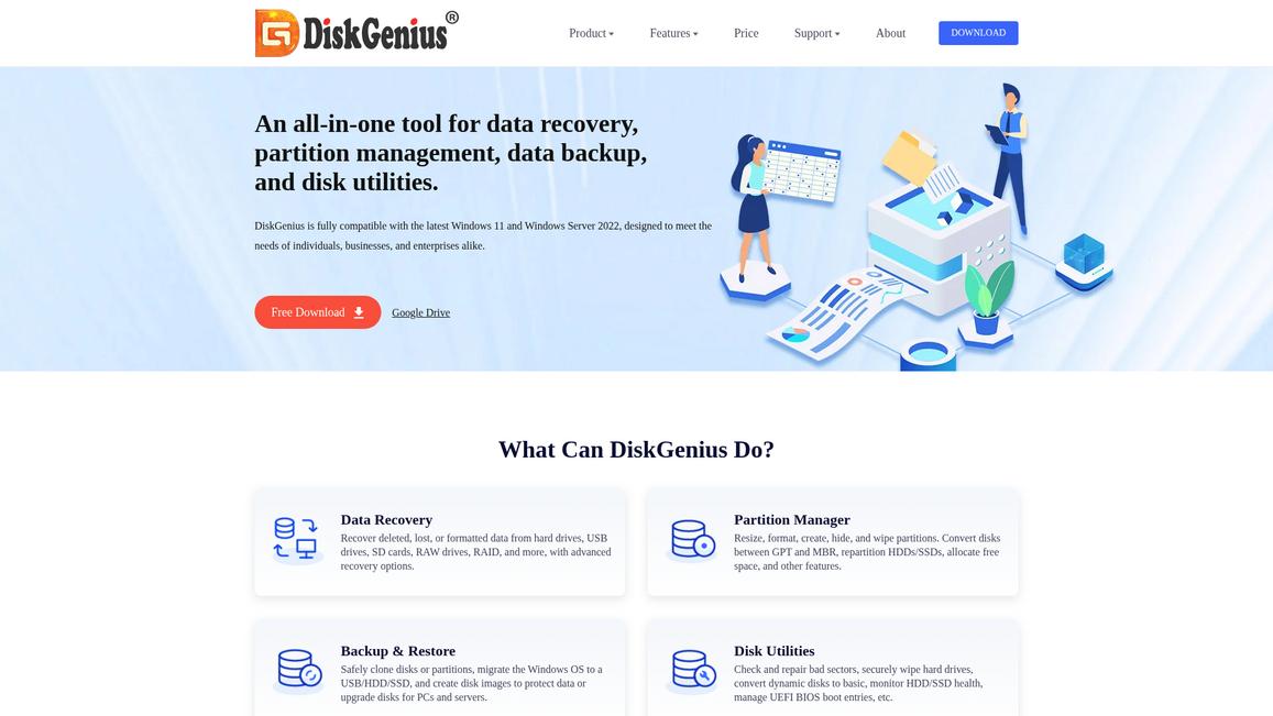 Disk Genius Homepage