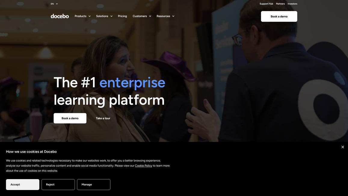 Docebo Homepage