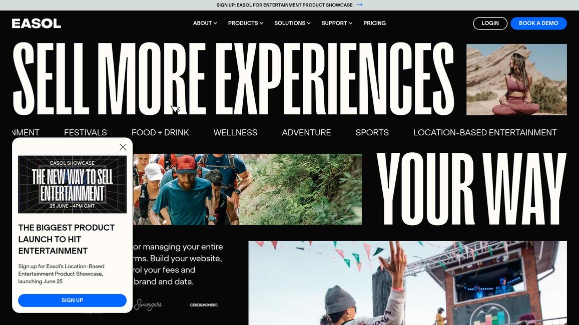 Easol Homepage