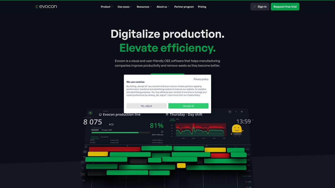 Evocon Homepage