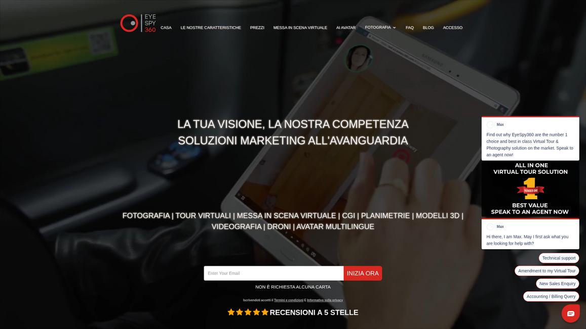 Eye Spy360 Homepage