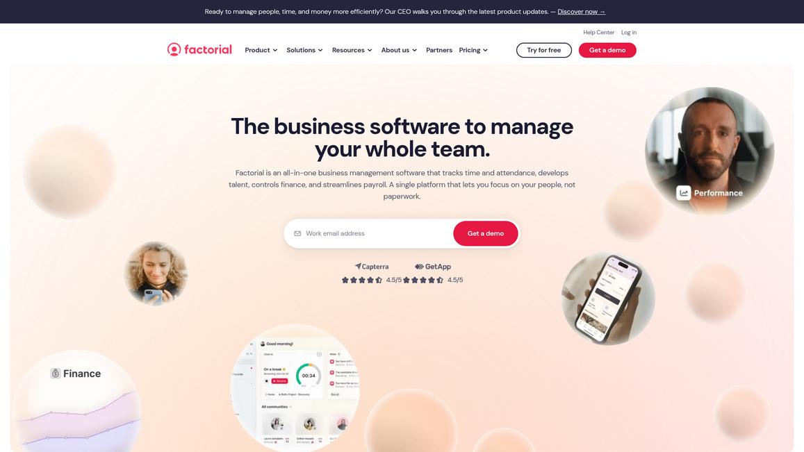 Factorial Homepage