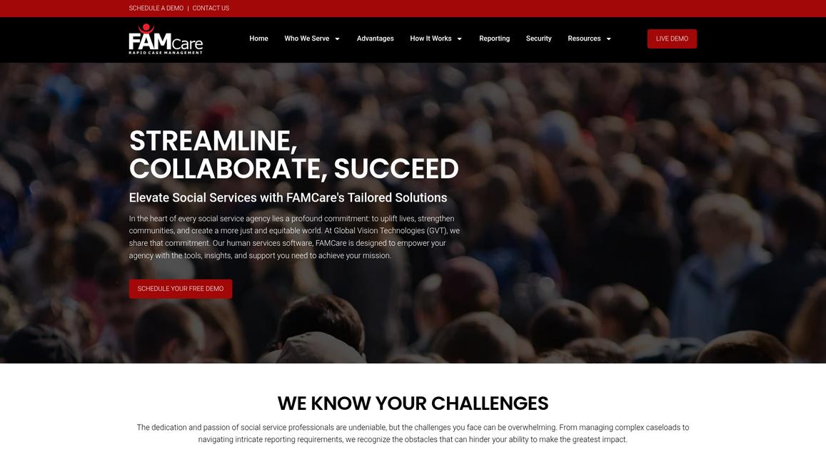 Fam Care Homepage