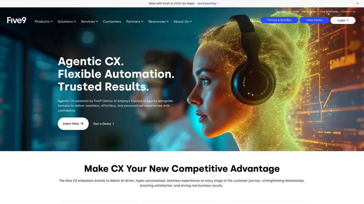 Five9 Homepage