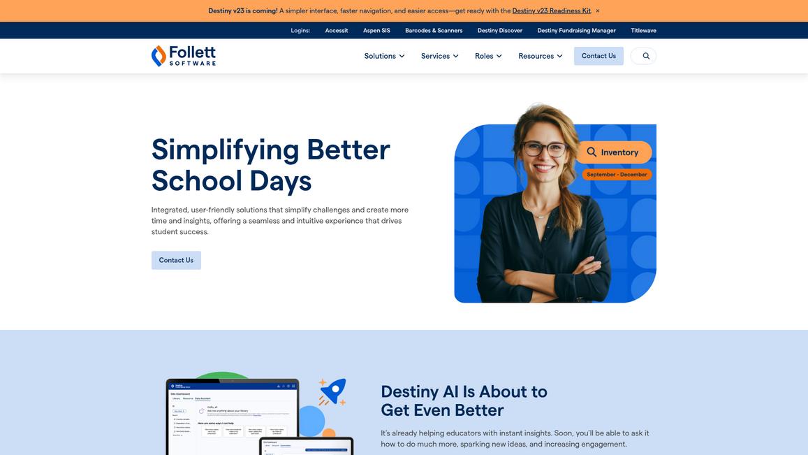Follett Homepage