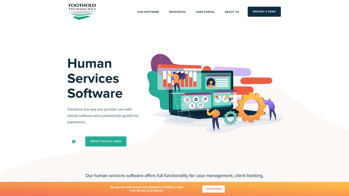 Foothold Technology Homepage