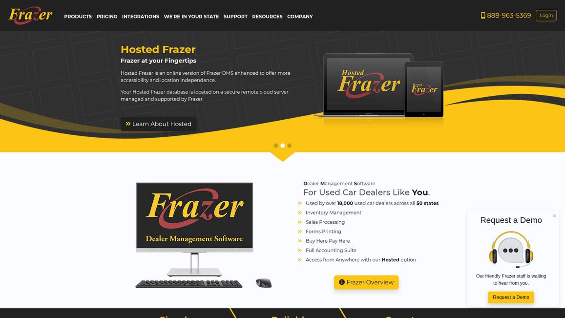 Frazer Homepage