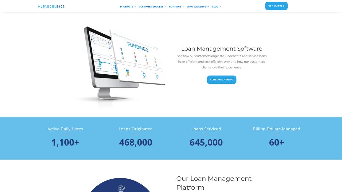 Fundingo Homepage