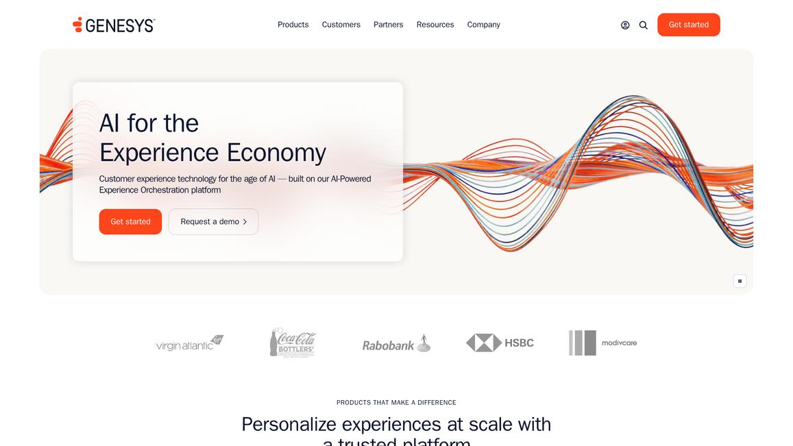Genesys Homepage