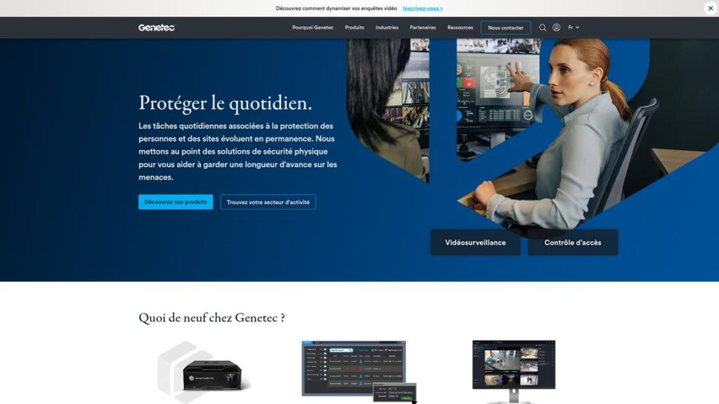 Genetec Homepage