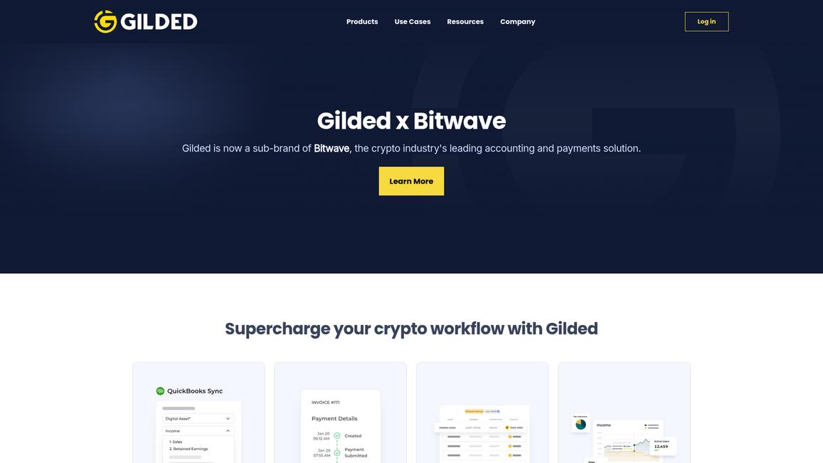 Gilded Homepage