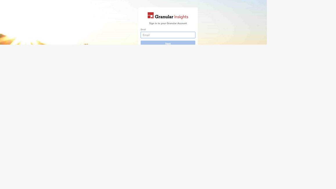 Granular Homepage