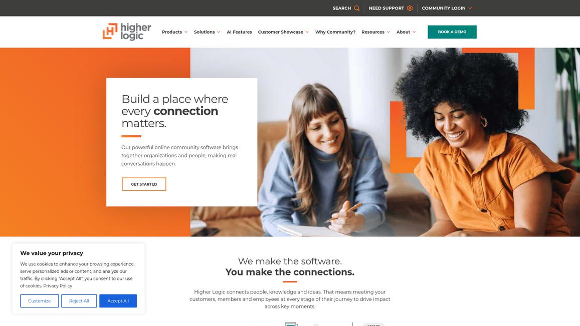 Higher Logic Homepage