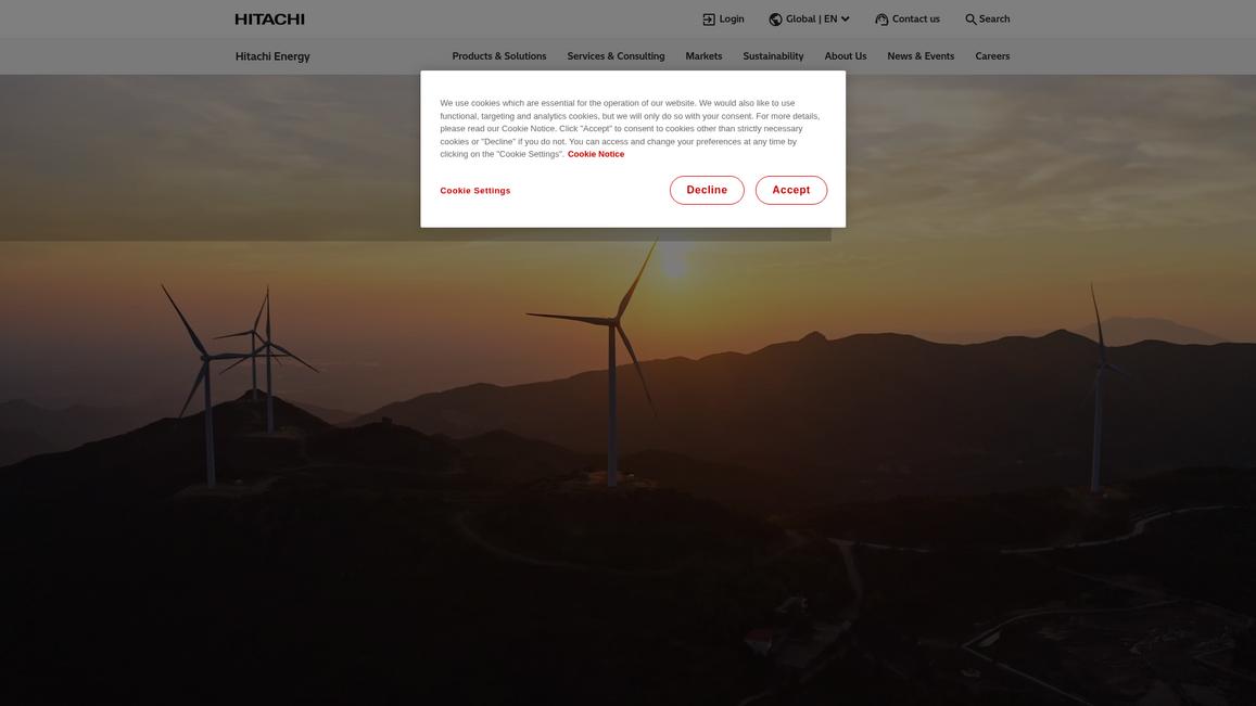 Hitachi Energy Homepage