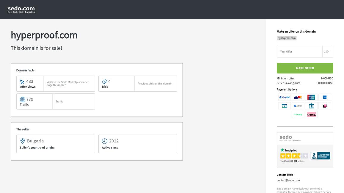 Hyperproof Homepage