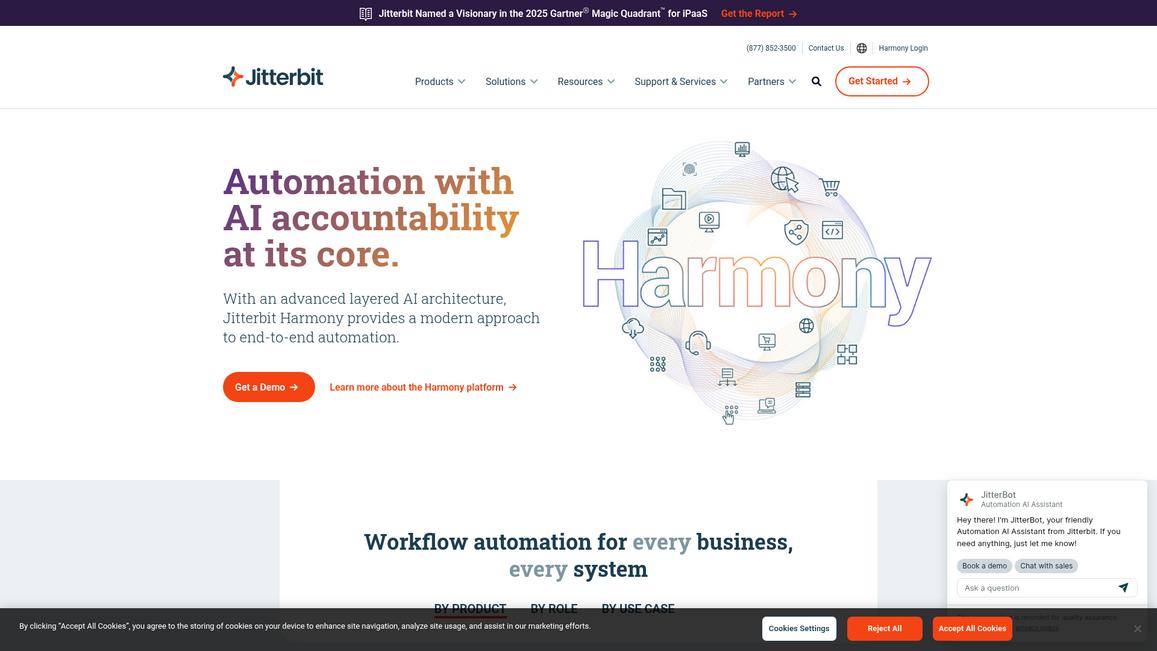 Jitterbit Homepage