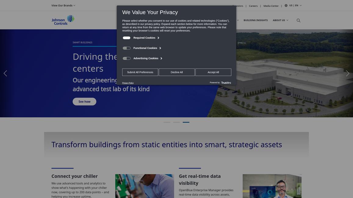 Johnson Controls Homepage