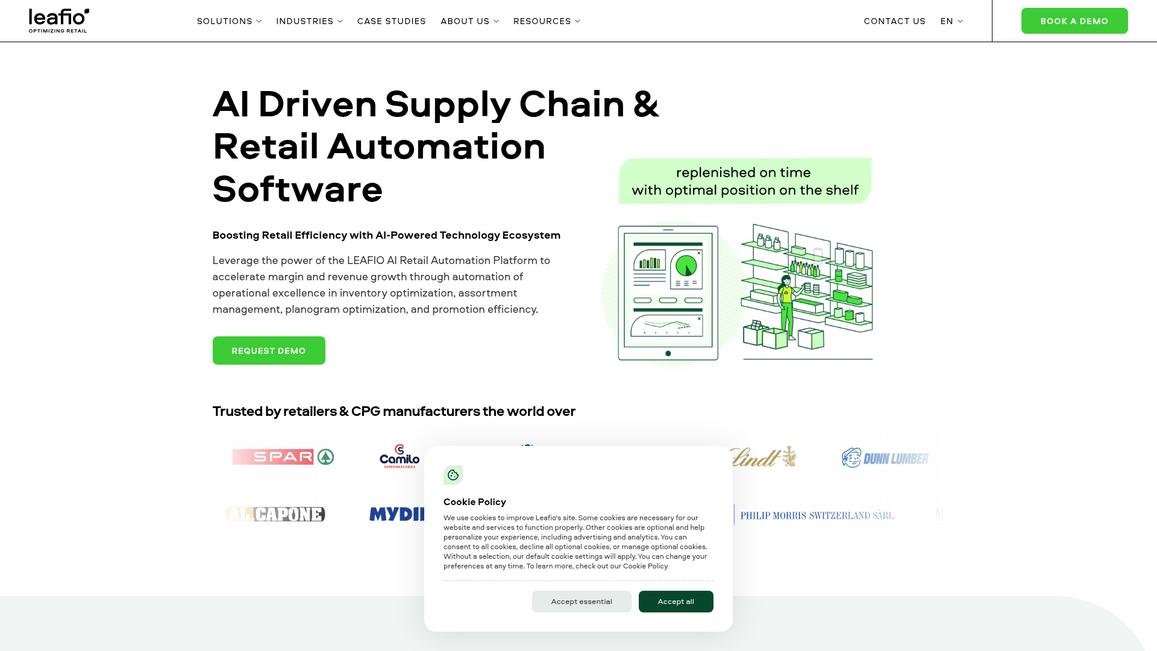 Leafio Ai Homepage
