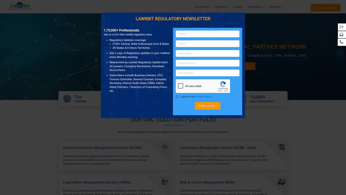 Lawrbit Homepage