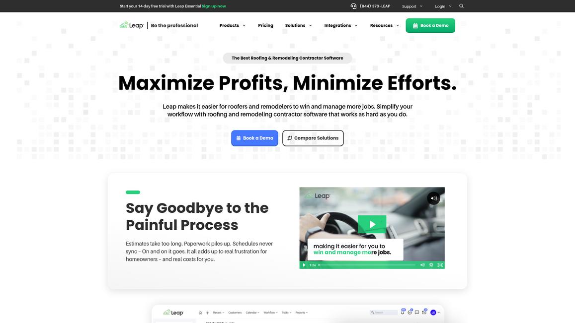 Leap Homepage
