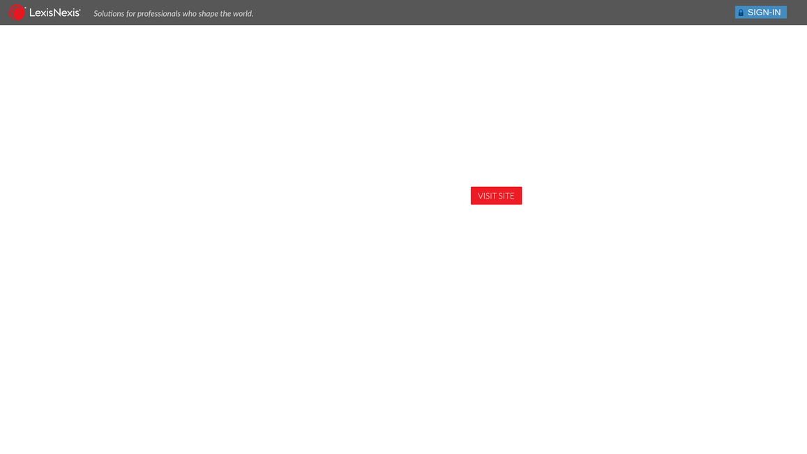 Lexis Nexis Homepage