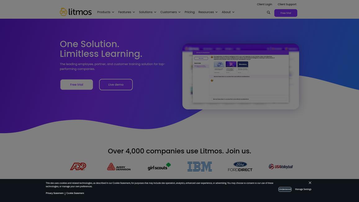 Litmos Homepage