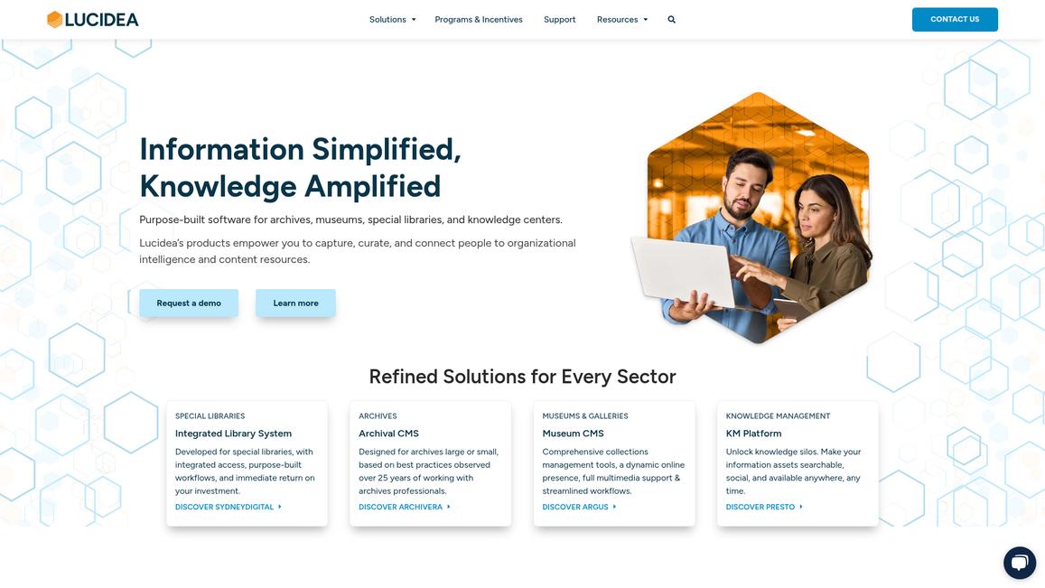 Lucidea Homepage