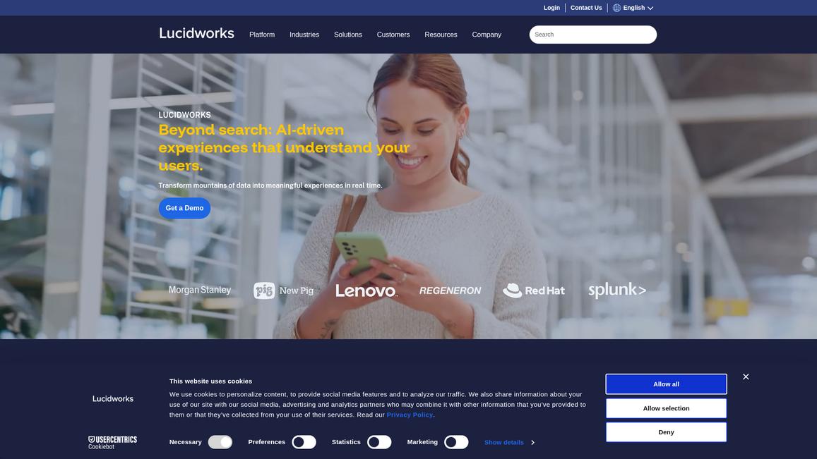 Lucidworks Homepage