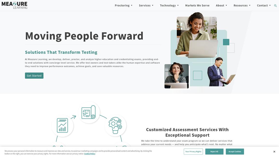 Meazure Learning Homepage