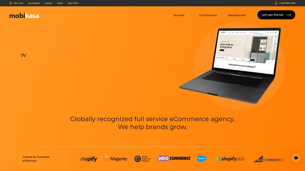 Mobikasa Homepage