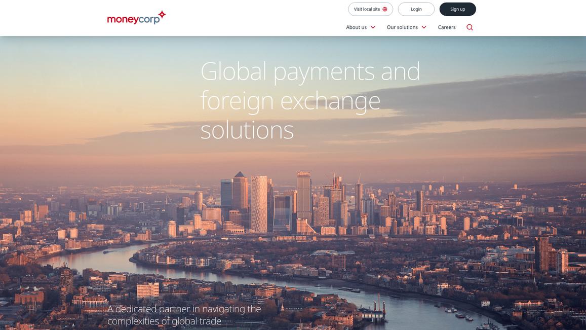 Moneycorp Homepage