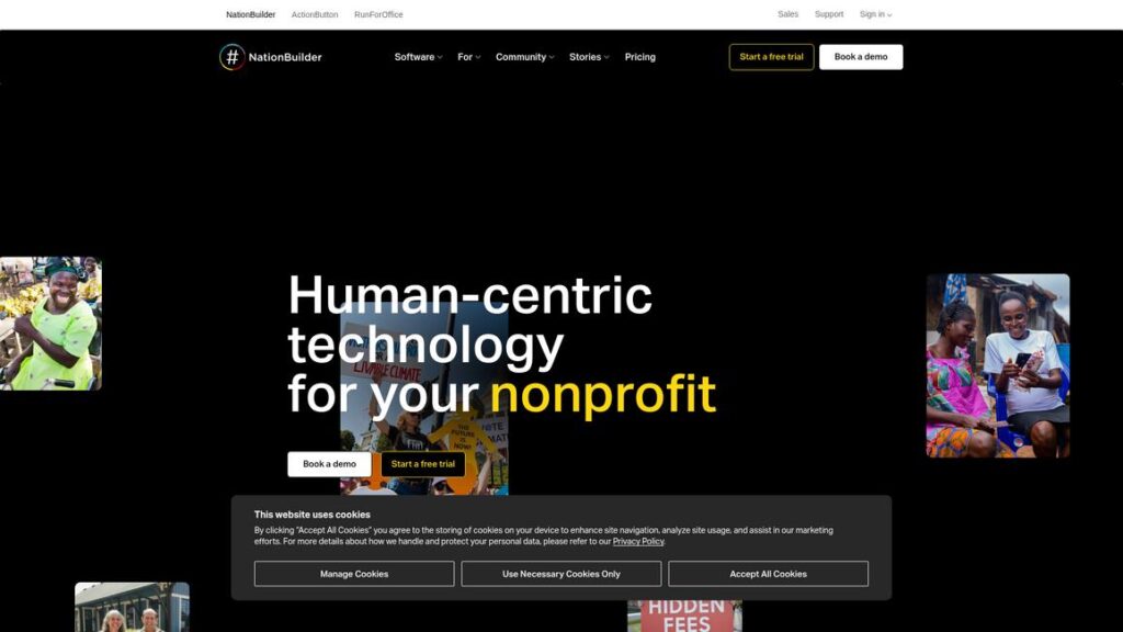 NationBuilder Homepage