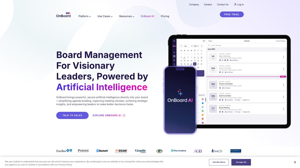 On Board Homepage