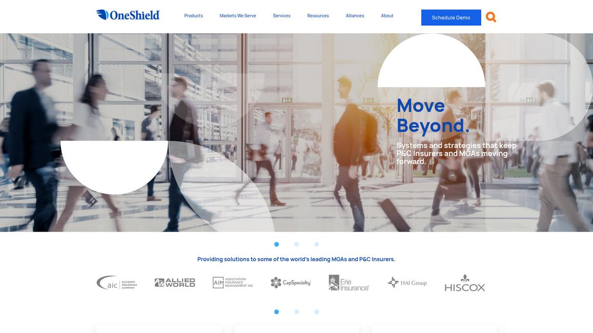 One Shield Homepage