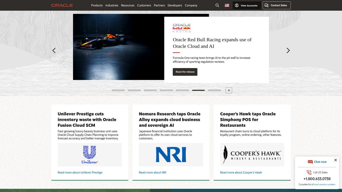 Oracle Homepage